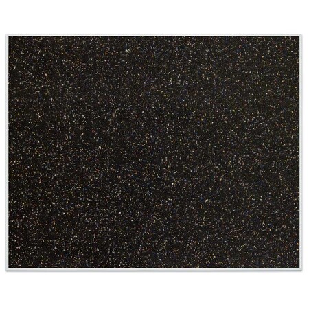 United Visual Products Sliding Door Indoor Enclosed Corkboard, 9 UV9012ACS-GOLD-CLOUD